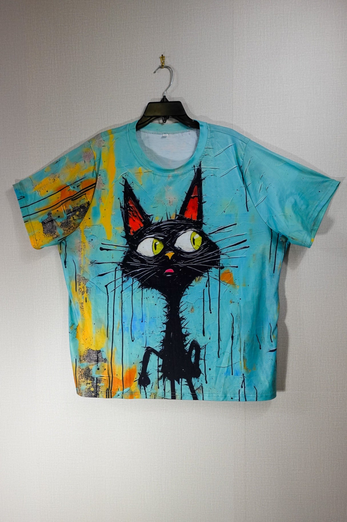 (No Label), Short Sleeved Top, 3XL (runs small recommend 2X), Polyester, Spandex