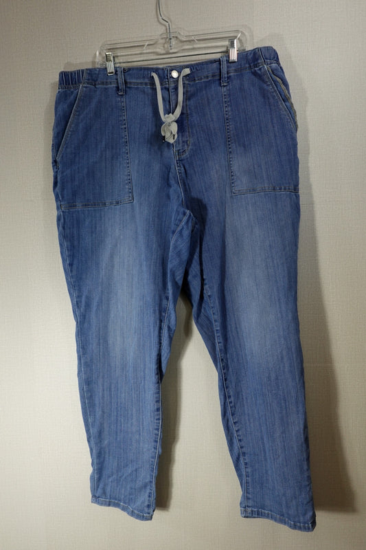 Judy Blue, JEANS, 22W, Cotton, Rayon, Polyester, Lycra