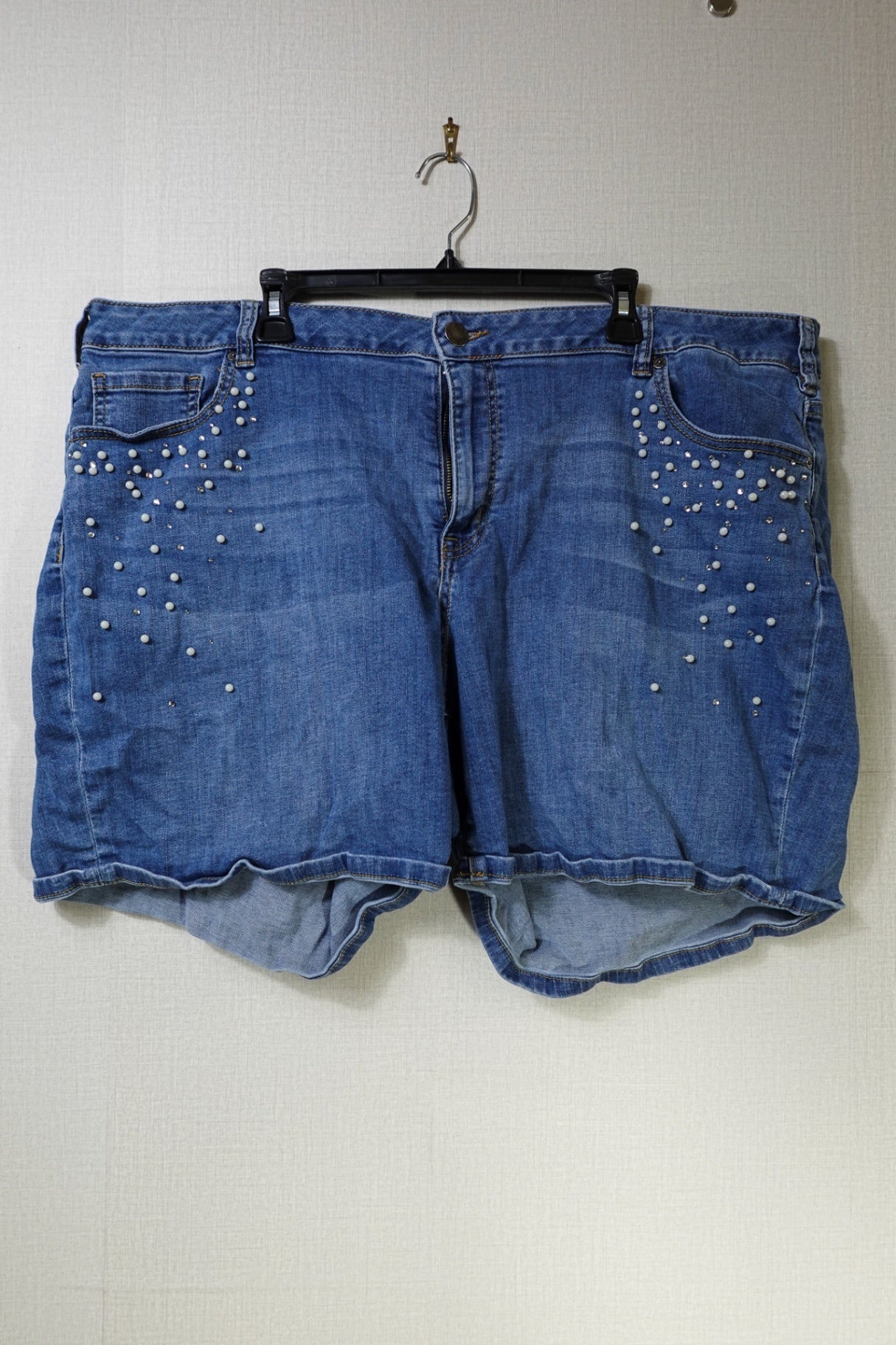 Lane Bryant, Shorts, 24, Cotton, Polyester, Spandex