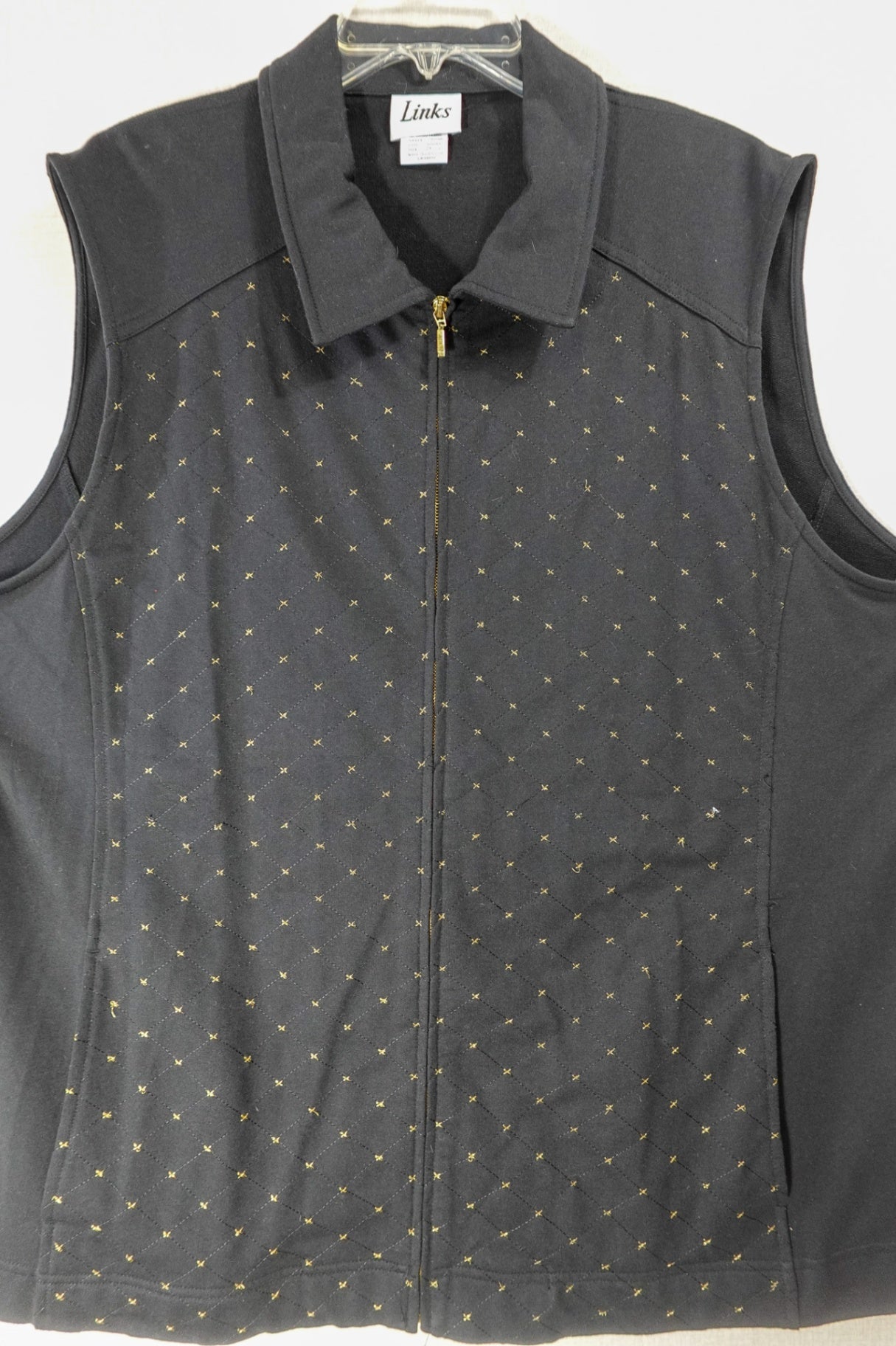 Links, Outerwear vest, 2X, Cotton, Polyester