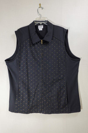 Links, Outerwear vest, 2X, Cotton, Polyester
