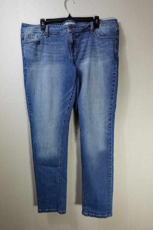 Torrid, Jeans Straight, 16, Cotton blend