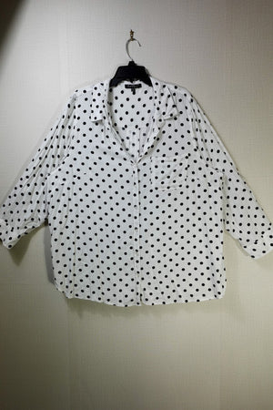 Velvet Heart, 3/4 Sleeve Top, 3X, Rayon