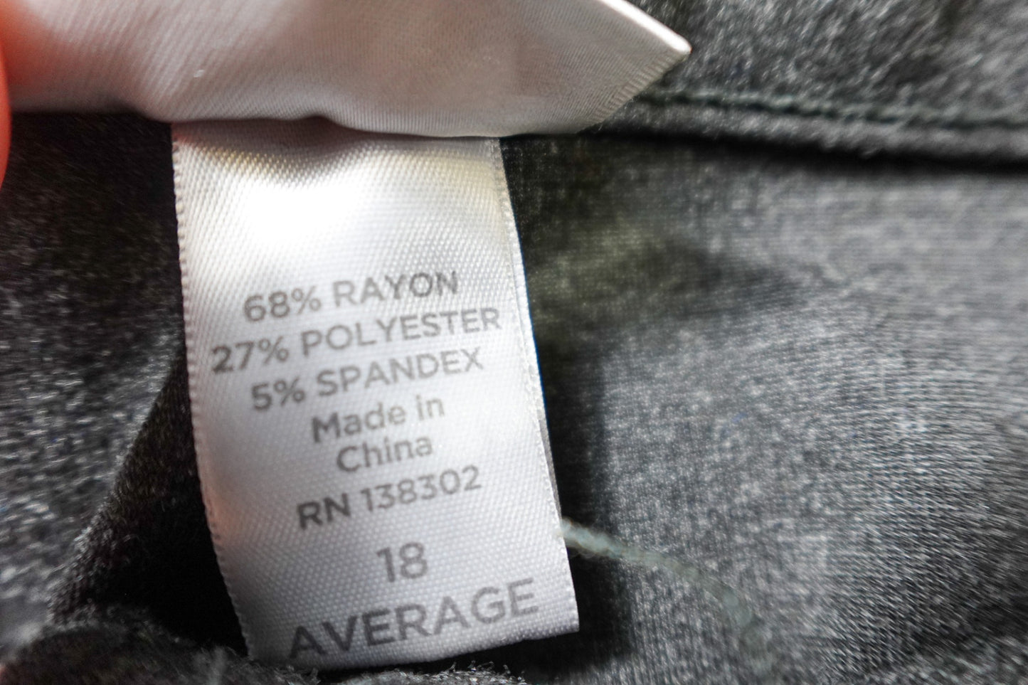 Avenue, Pants, 18 , Rayon, Polyester, Spandex