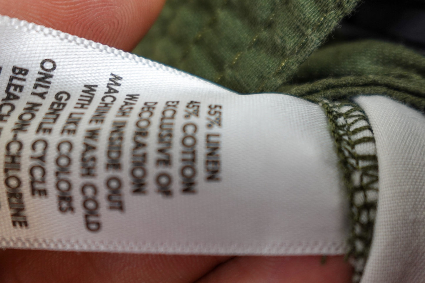 New Directions, Cropped Pants, 12, Linen, Cotton