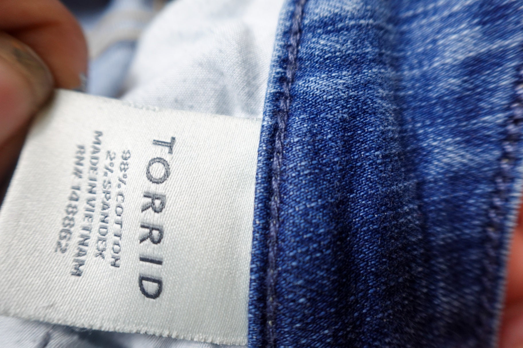 Torrid, Jeans Straight, 16, Cotton blend