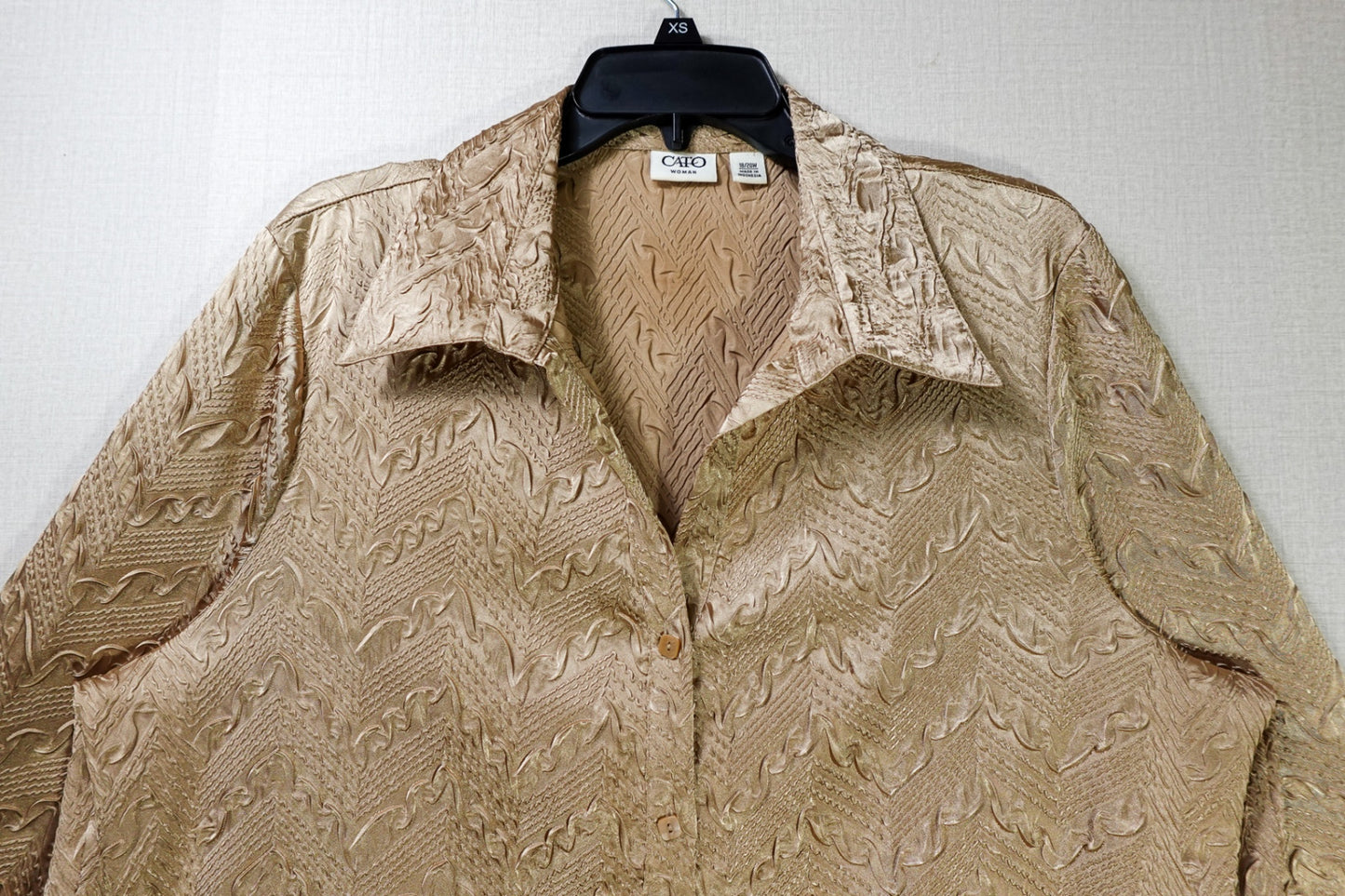 Cato, Long Sleeves Top, 18/20, Polyester