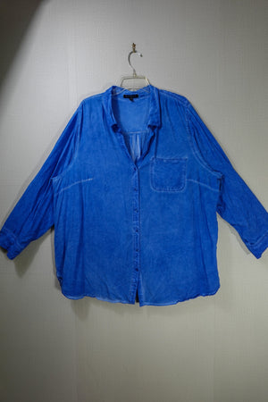 Velvet Heart, 3/4 Sleeve Top, 3X, Rayon