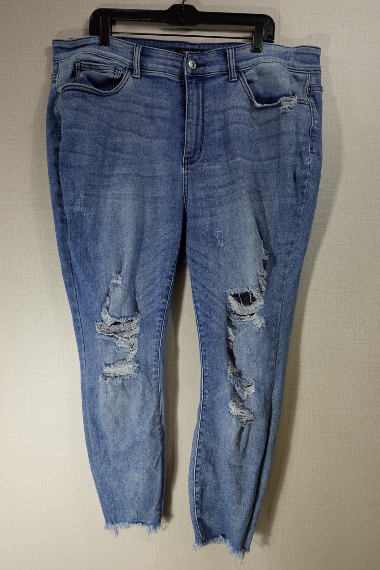Judy Blue, Jeans Skinny, 22W, Cotton, Polyester, Rayon, Elastane
