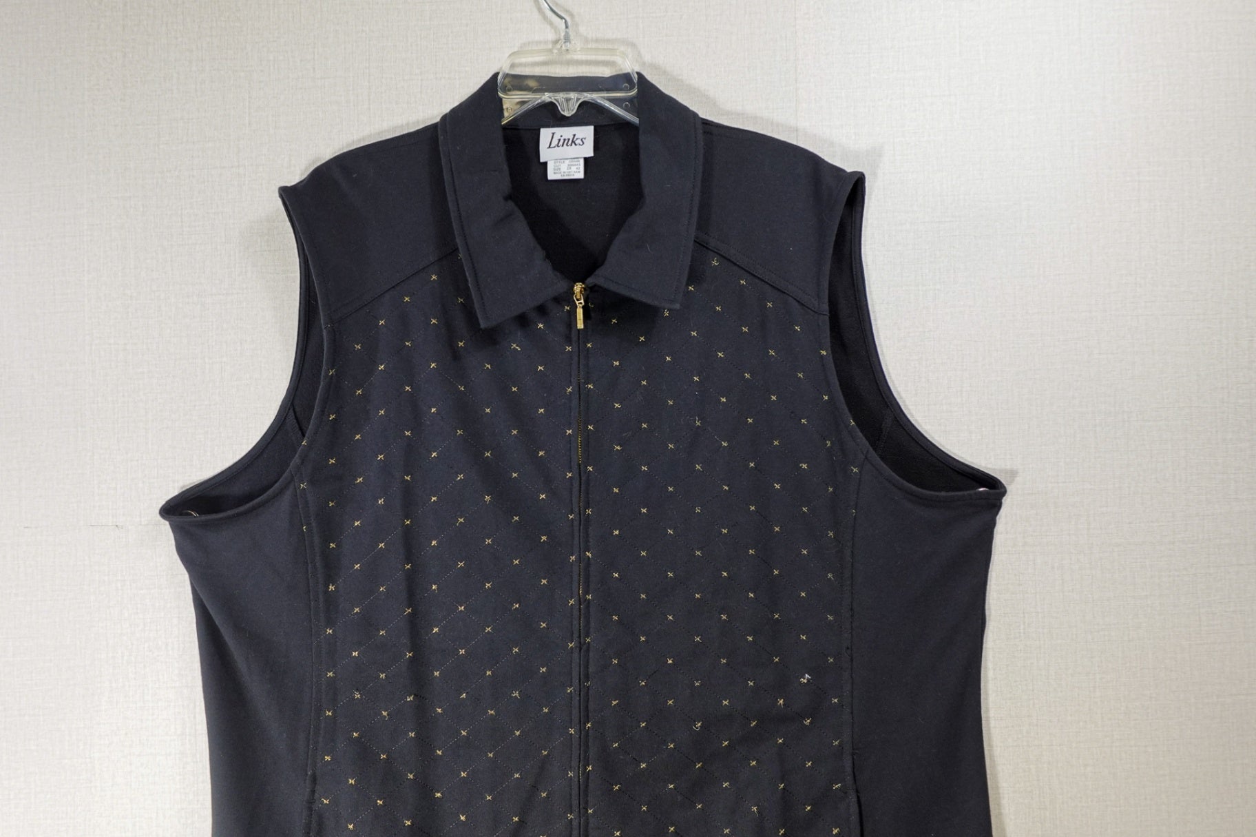 Links, Outerwear vest, 2X, Cotton, Polyester