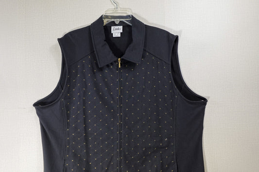 Links, Outerwear vest, 2X, Cotton, Polyester