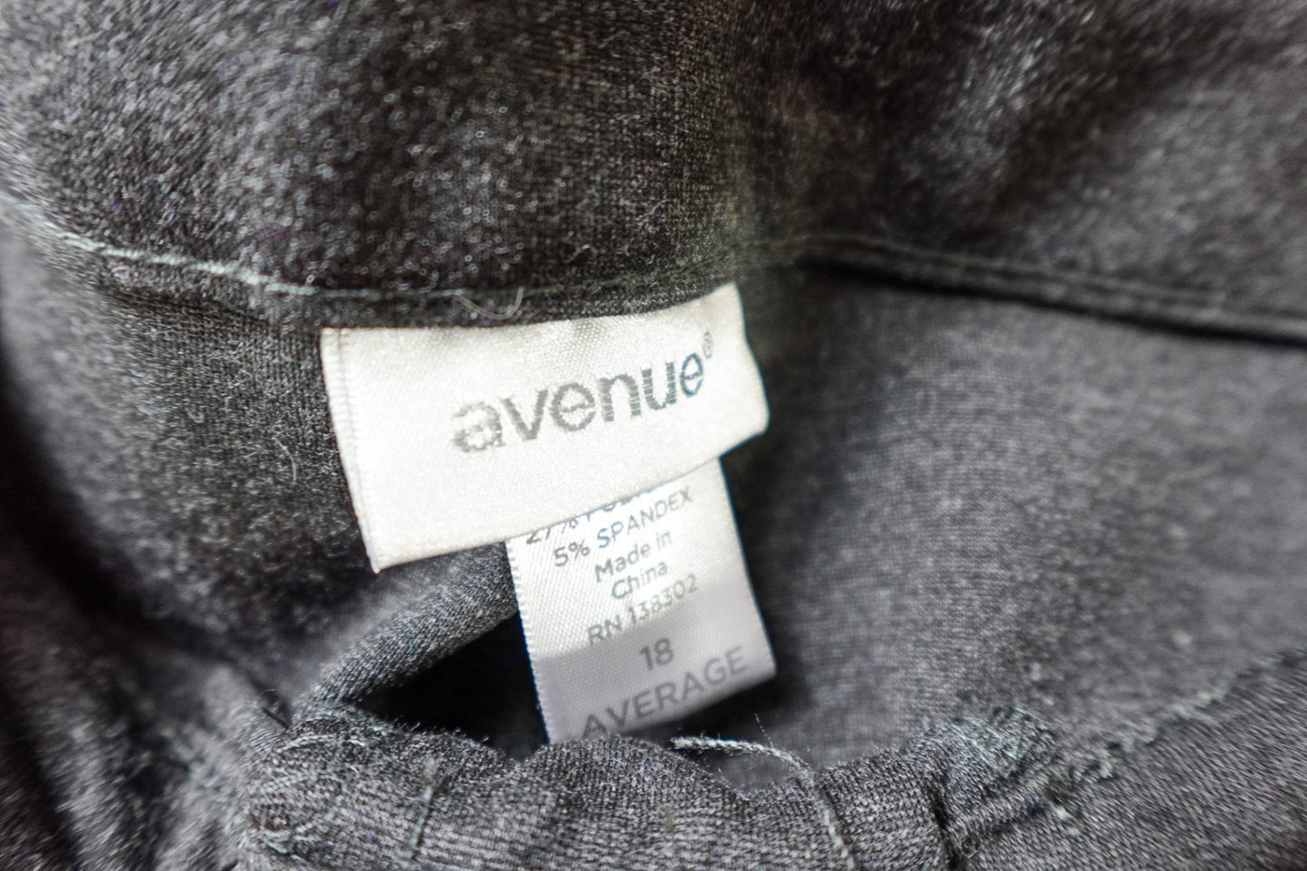 Avenue, Pants, 18 , Rayon, Polyester, Spandex