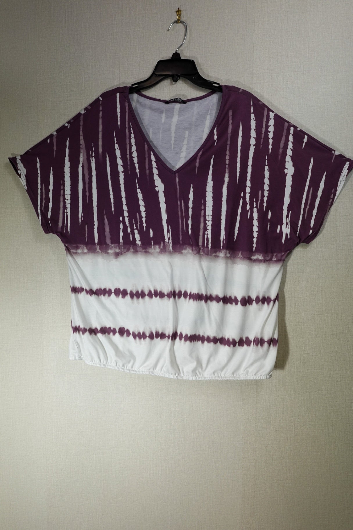 BloomChic, Short Sleeve Top, 18/20, Polyester, Spandex