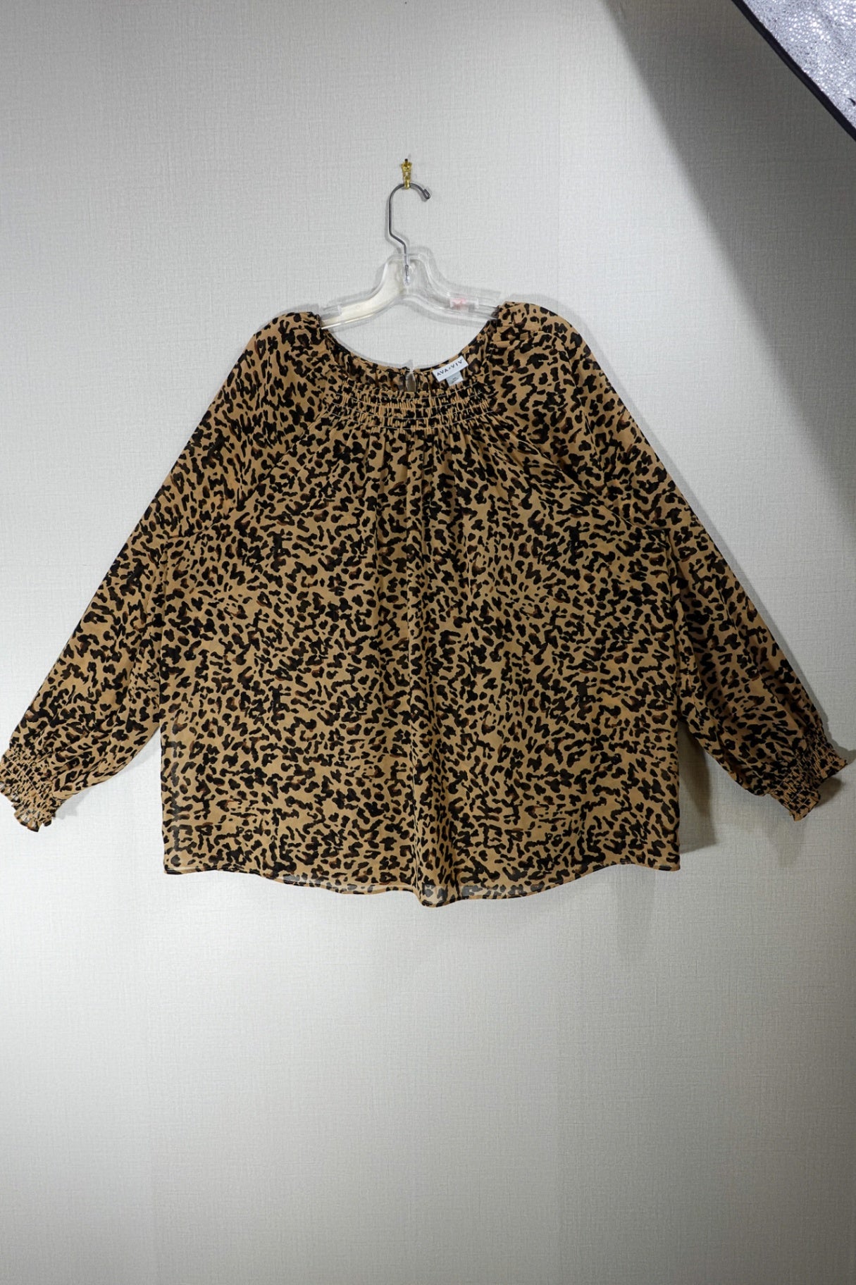 Ava & Viv, Long Sleeves Top, 3X, Polyester