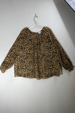 Ava & Viv, Long Sleeves Top, 3X, Polyester