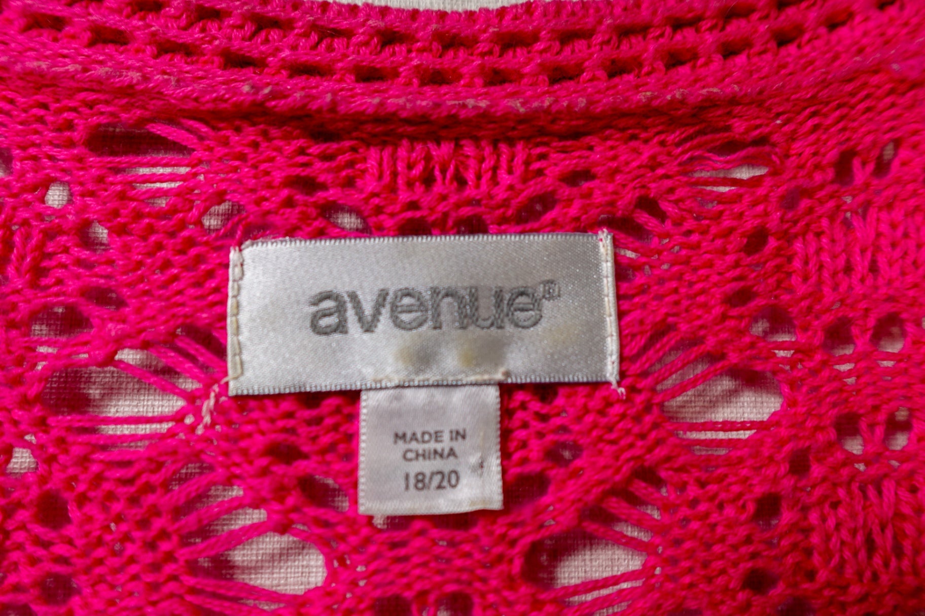 Avenue, Cardigan, 18/20, Cotton