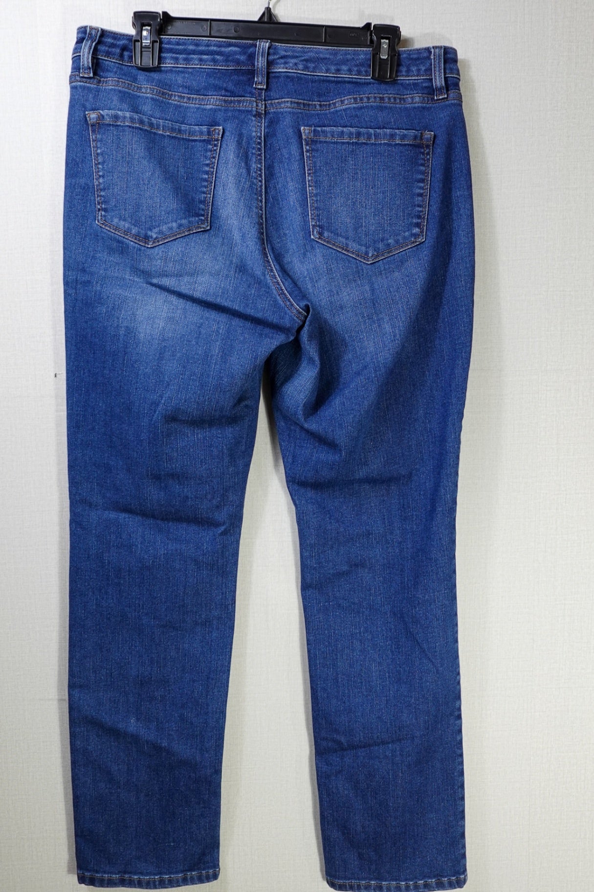 Crown & Ivy, Jeans Straight, 14R, Cotton, Polyester, Elastane, Other Fiber