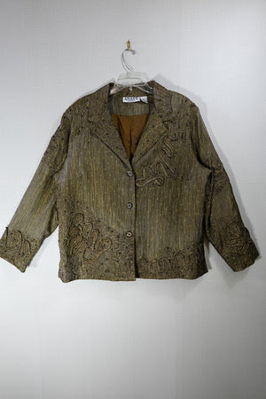 Anage , Vintage Light Jacket, 1X, Polyester