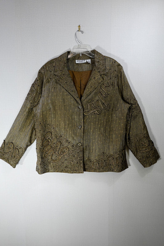 Anage , Vintage Light Jacket, 1X, Polyester