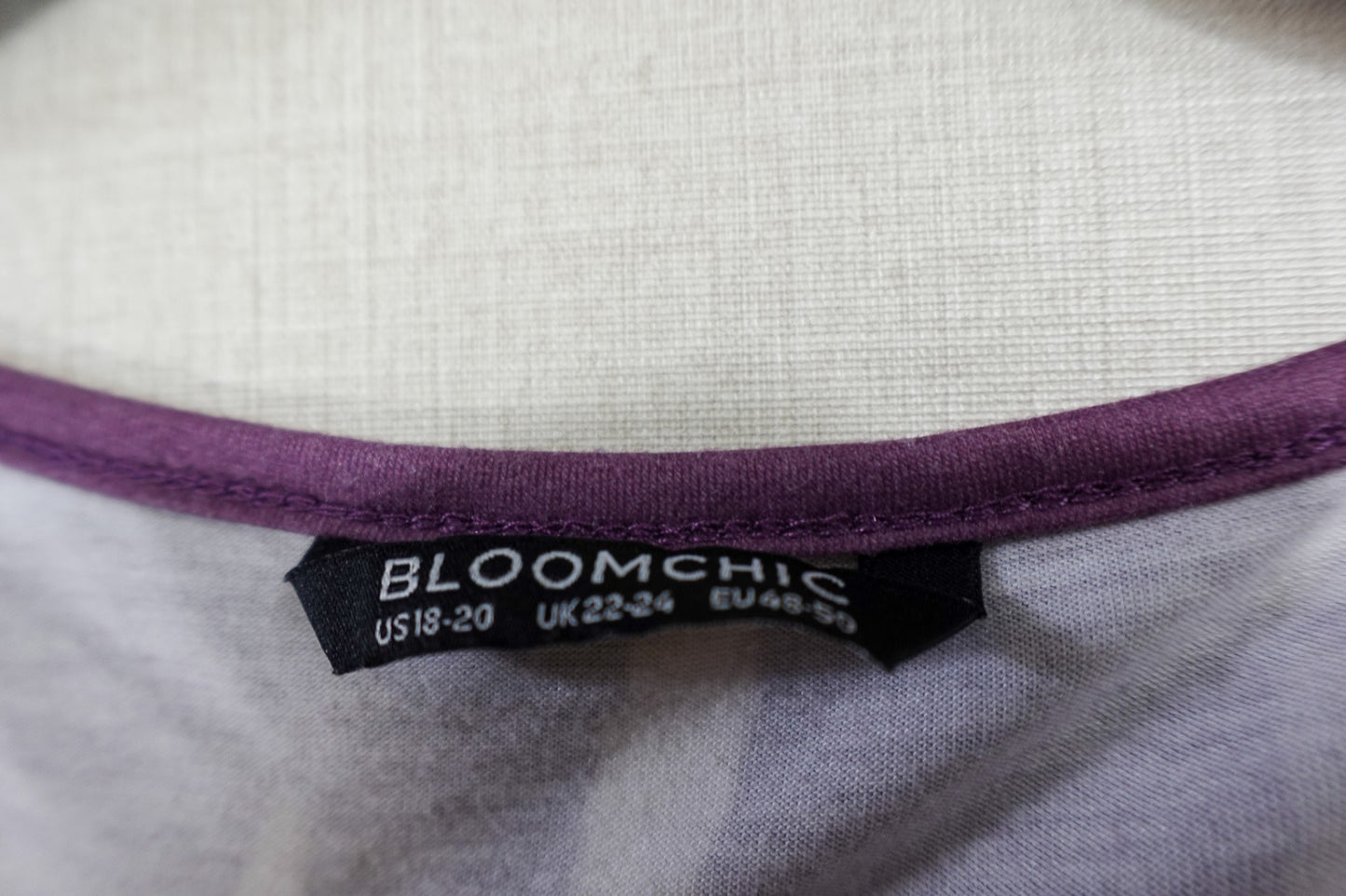 BloomChic, Short Sleeve Top, 18/20, Polyester, Spandex
