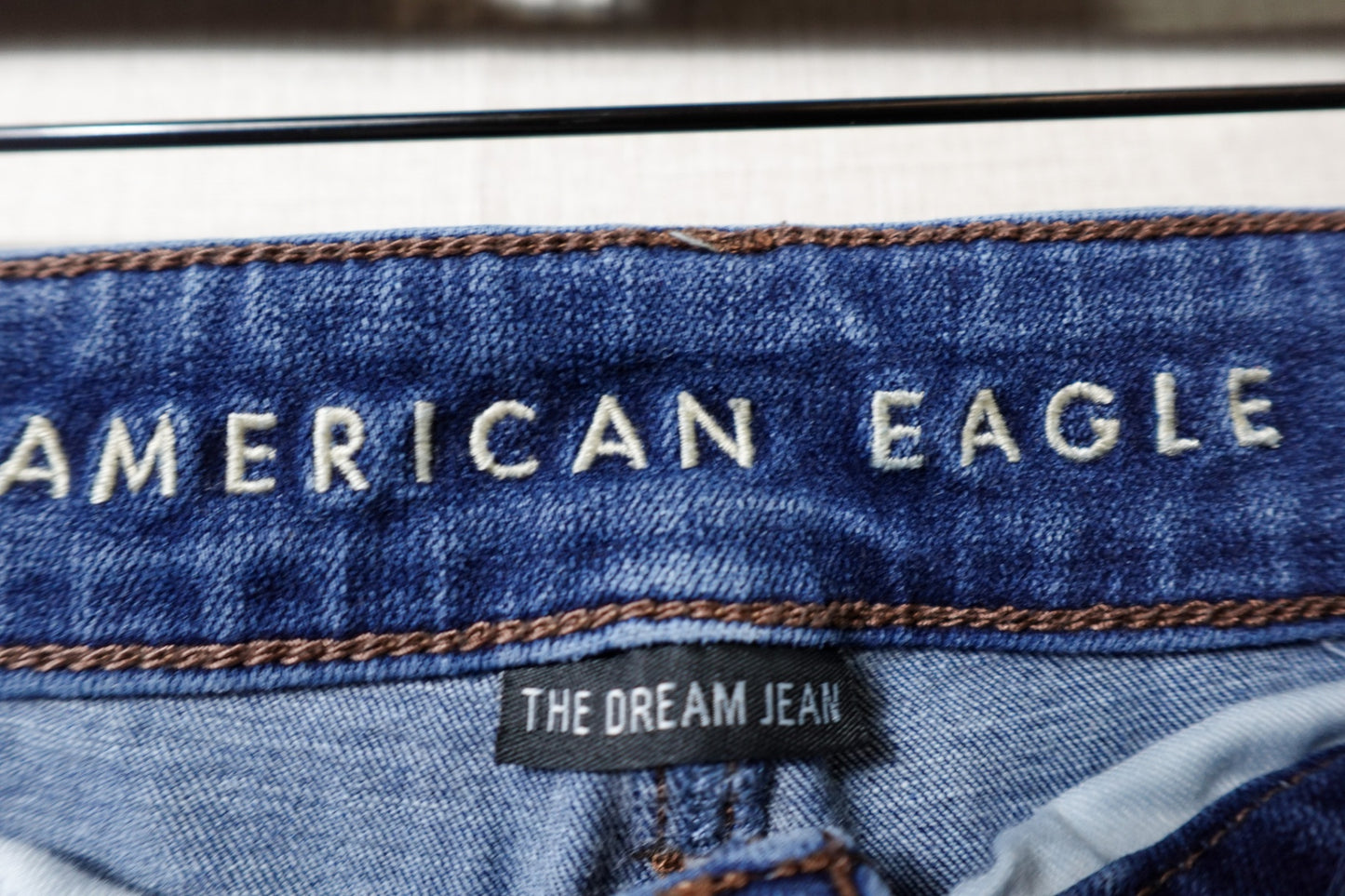 American Eagle, Jeans Skinny, 24 , Denim, Cotton, Polyester, Elastane