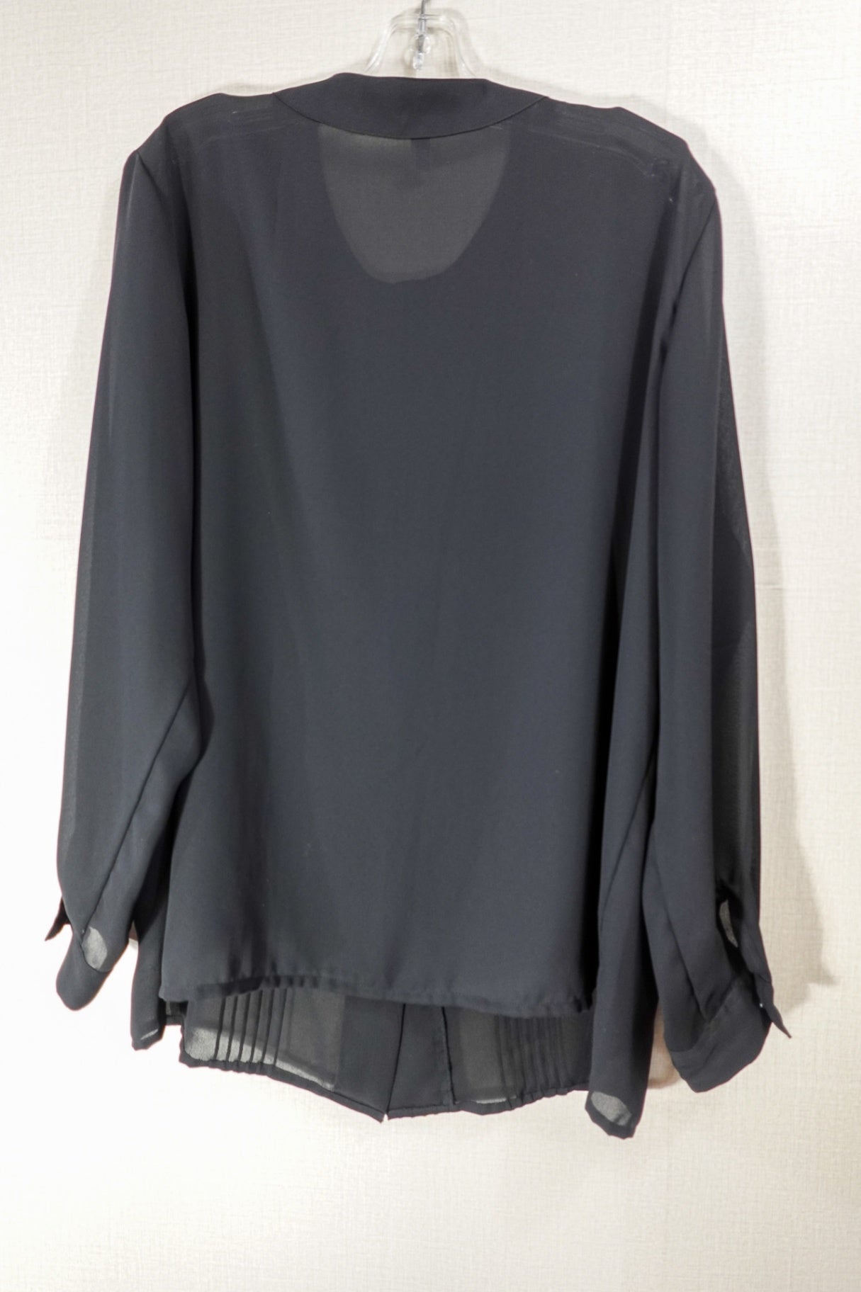 Laura & Jazmin, Vintage Long Sleeves Top, 18W, Polyester
