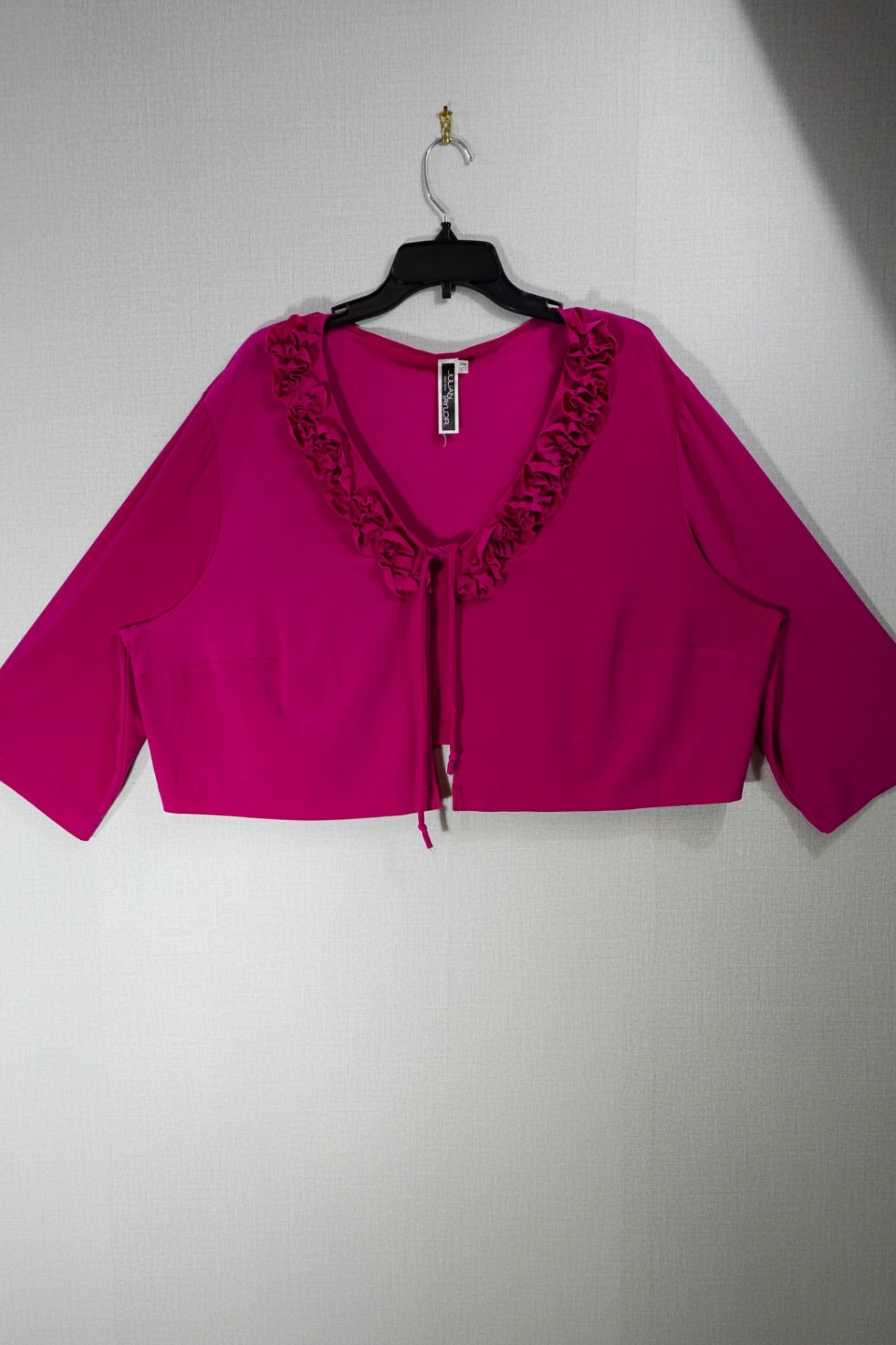 Julian Taylor, Dress & Jacket Set, 22W, Polyester, Spandex