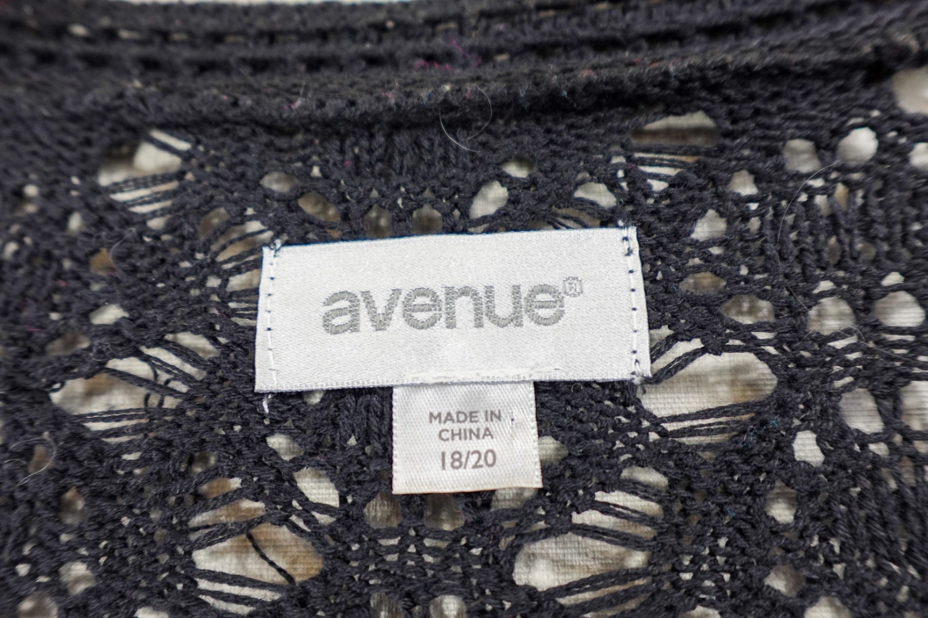 Avenue, Cardigan, 18/20, Cotton