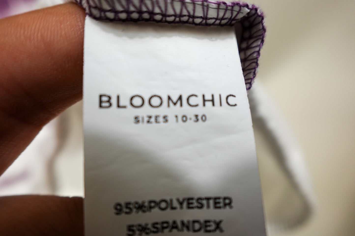 BloomChic, Short Sleeve Top, 18/20, Polyester, Spandex