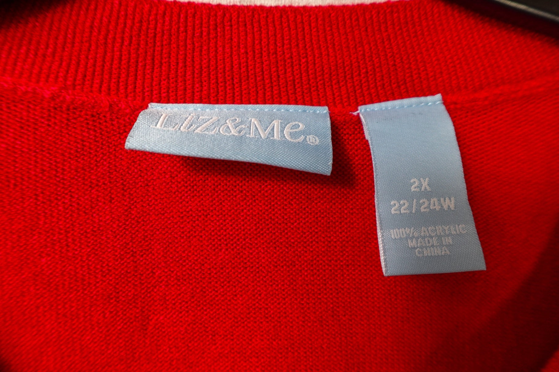 Liz & Me, CARDIGAN, 22/24W, Acrylic