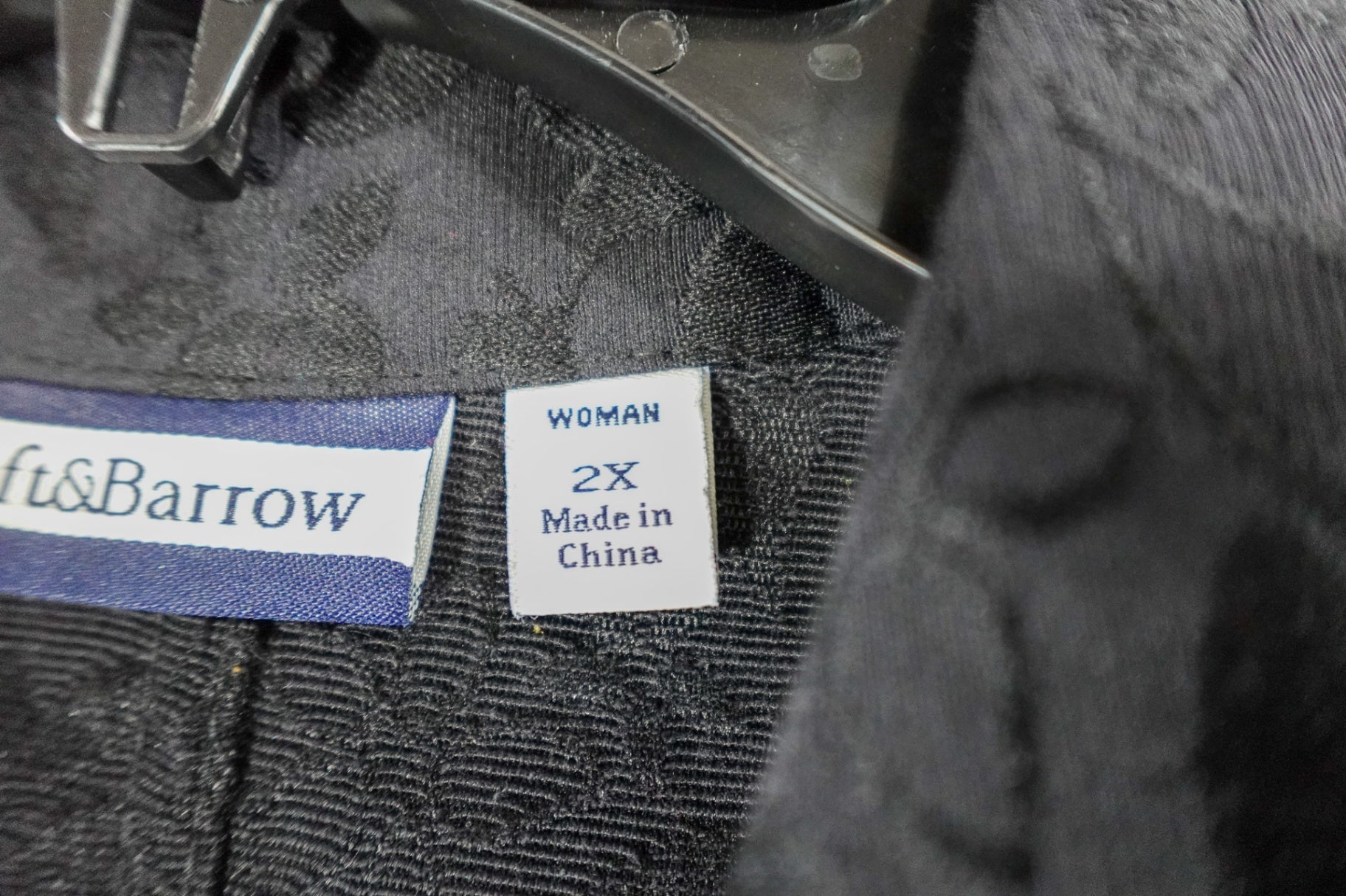 Croft & Barrow, Jacket, 2X, Cotton, Polyester