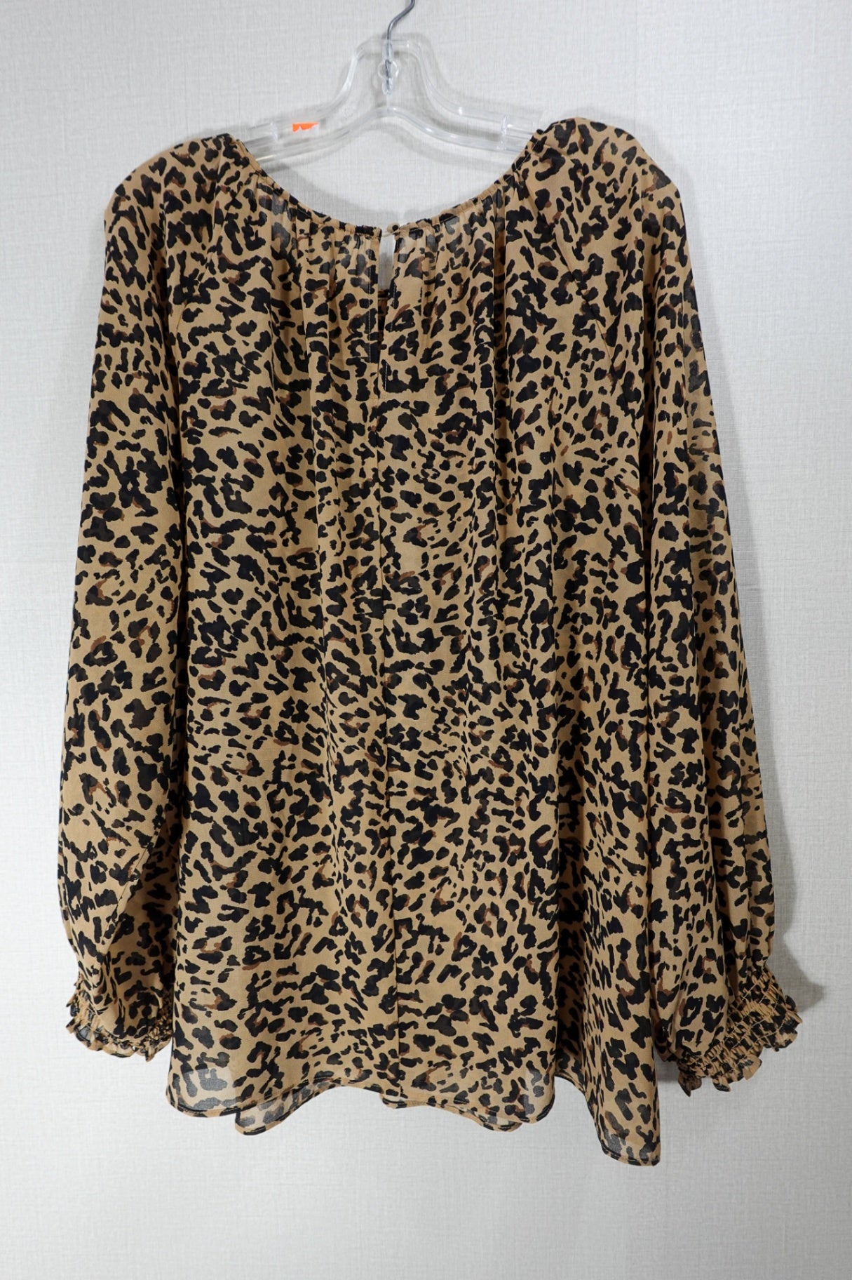 Ava & Viv, Long Sleeves Top, 3X, Polyester