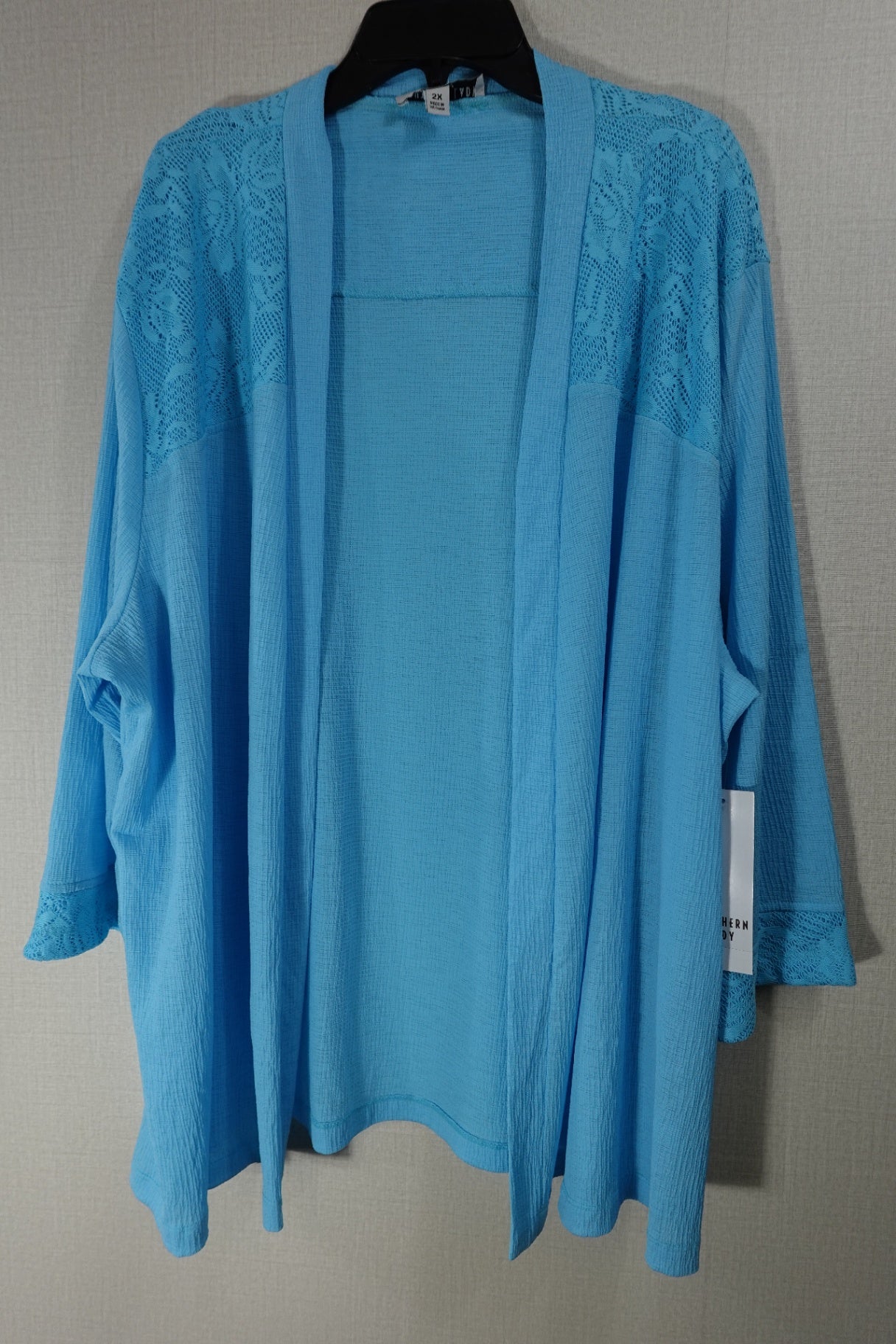 Southern Lady, Cardigan, 2X, Polyester, spandex