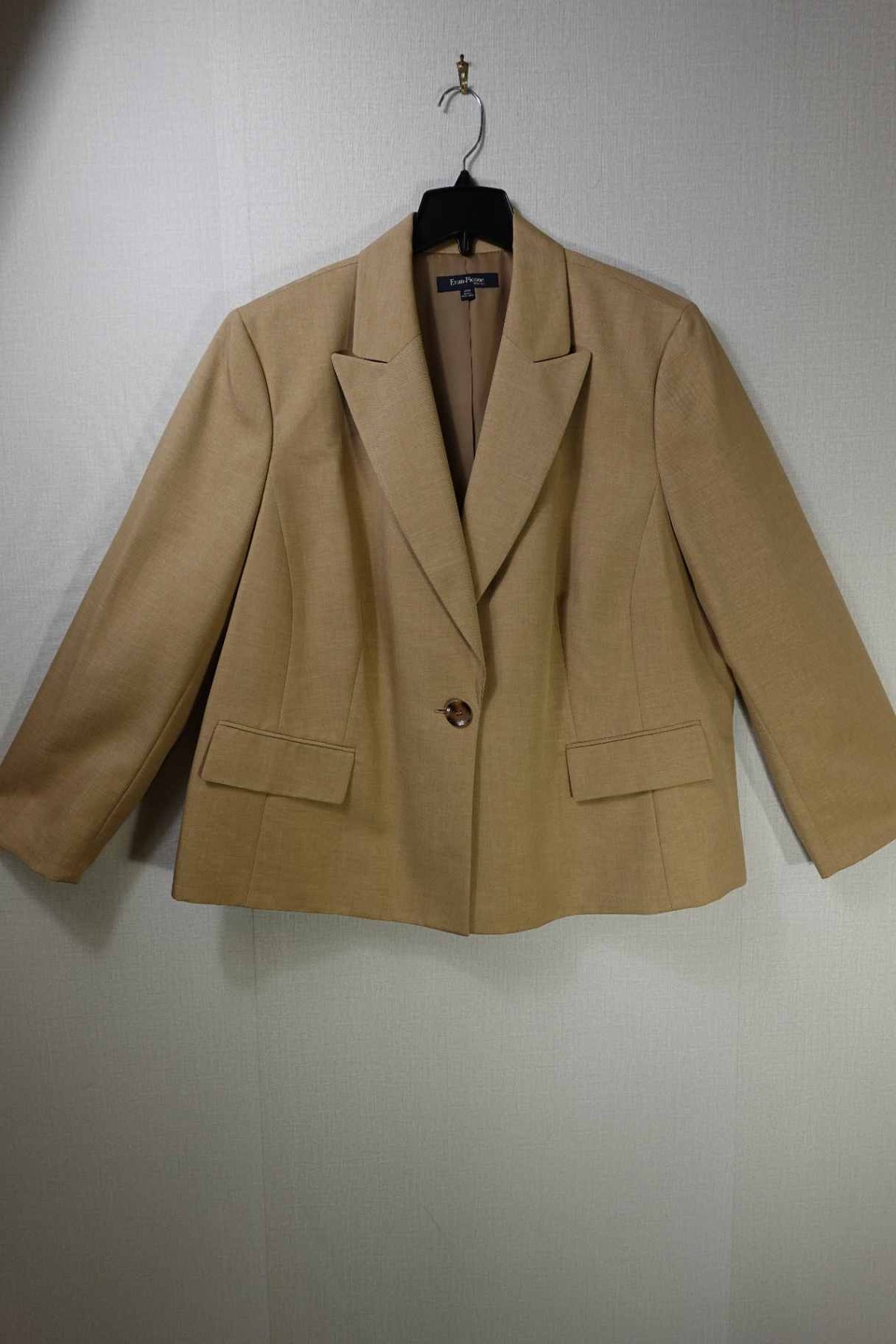 Evan-Picone, Blazer, 24W, Polyester