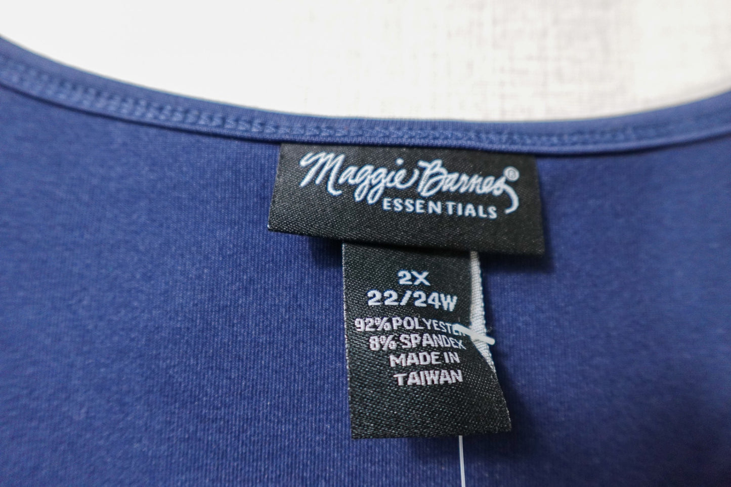 Maggie Barnes , New Sleeveless Tank Top, 22/24W, Polyester, Spandex