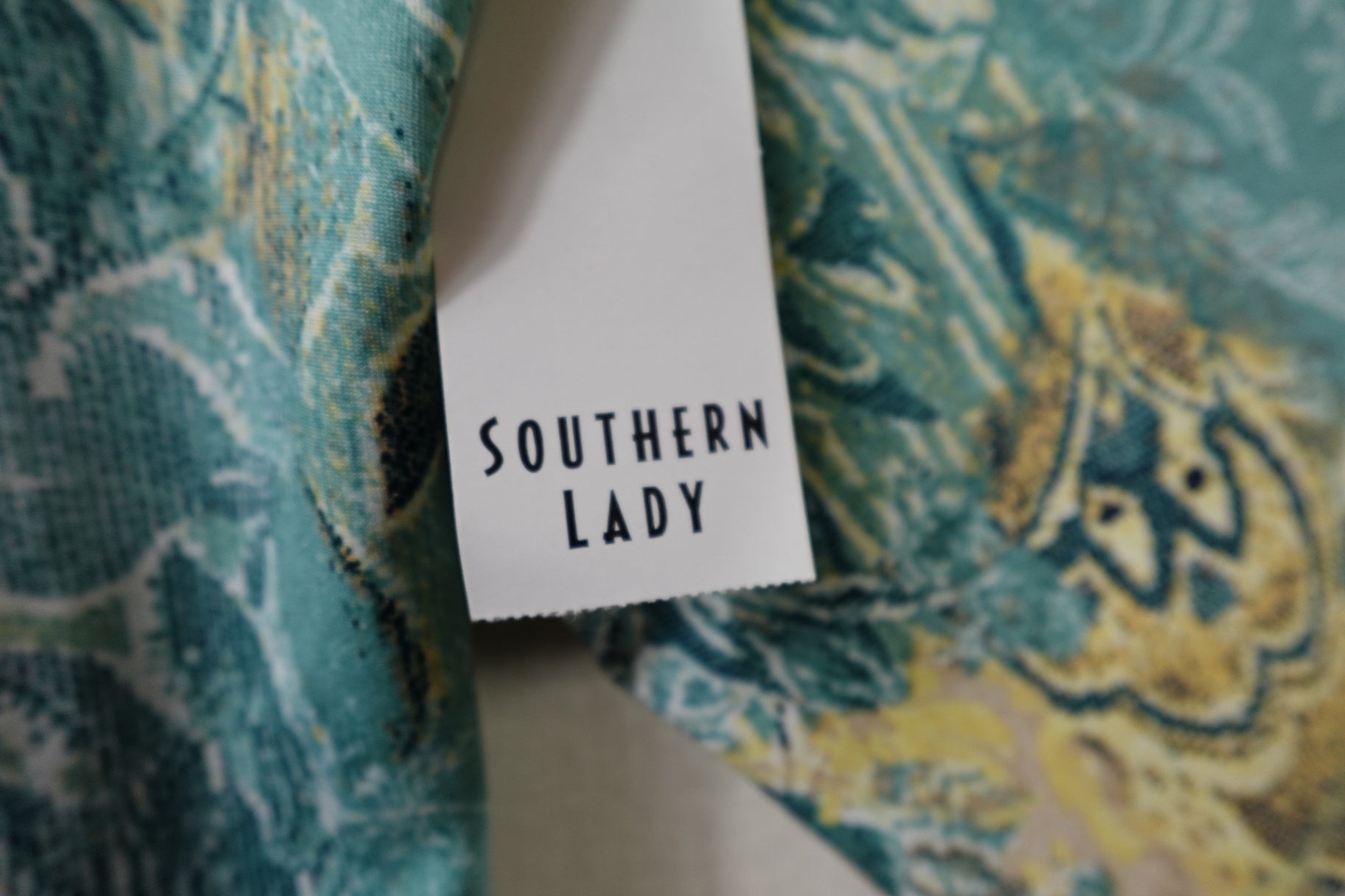 Southern Lady, New 3/4 sleeve top, 1X, Polyester, Spandex