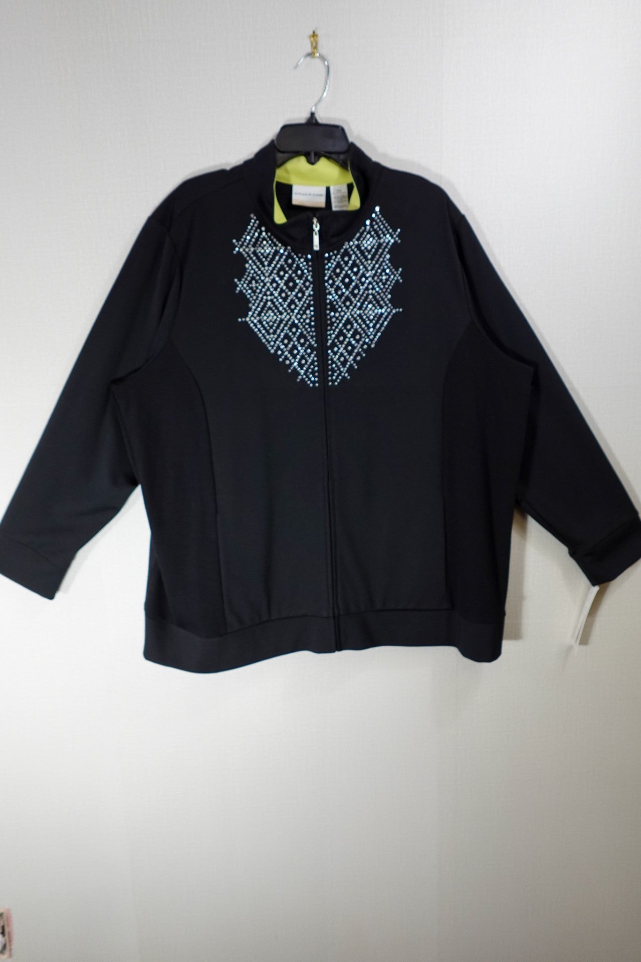 Alfred Dunner, New Sweatshirt, 24W, Polyester, Rayon, Spandex