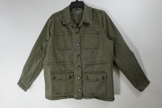 Wonderly, Jacket, L, Cotton, Spandex