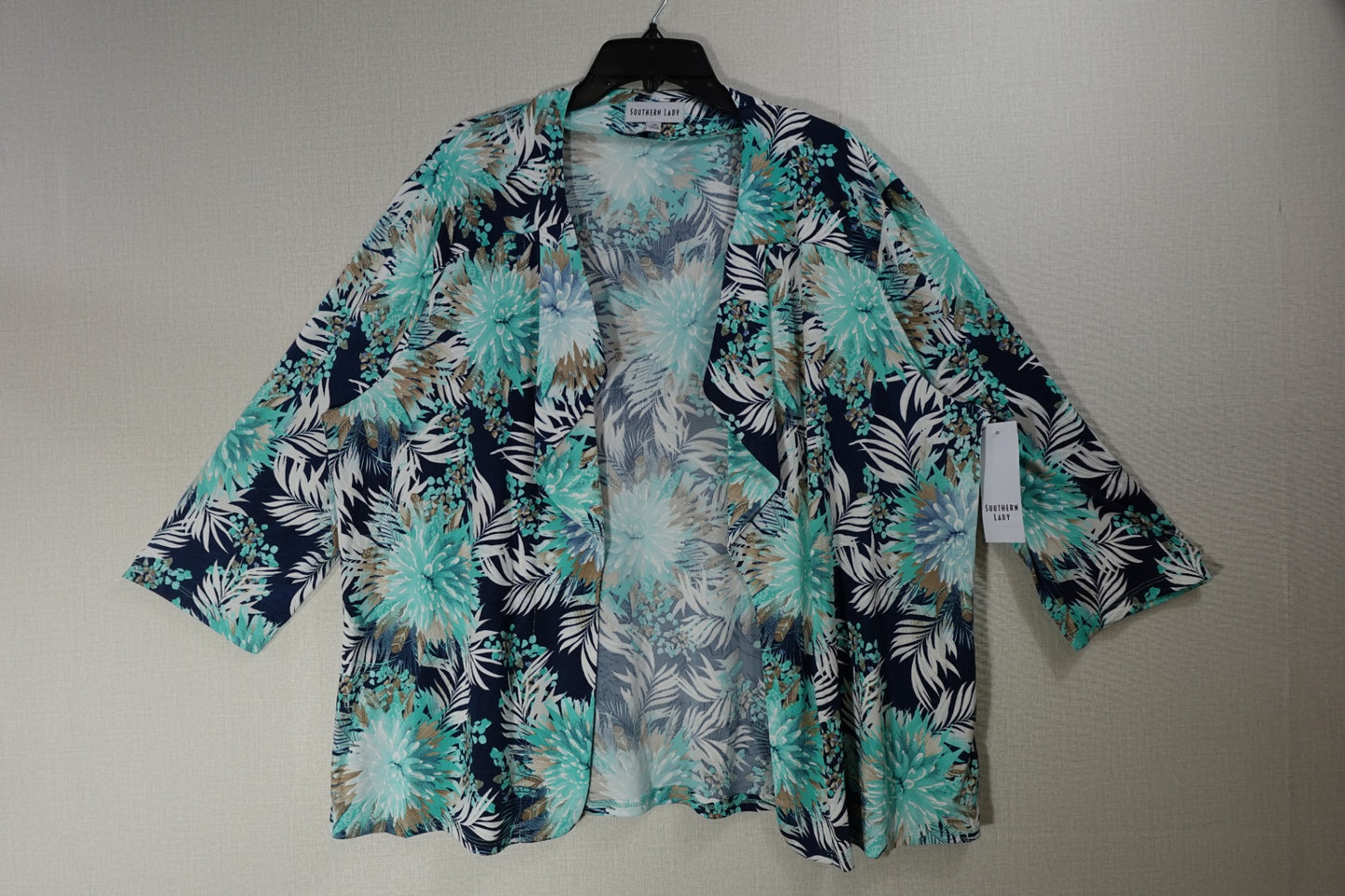 Southern Lady, New Cardigan, 1X, polyester, spandex