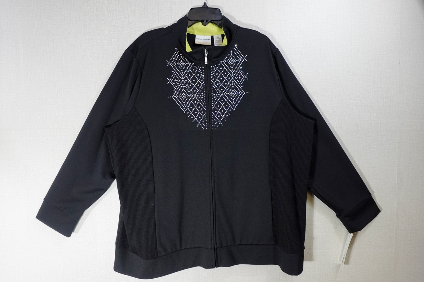 Alfred Dunner, New Sweatshirt, 24W, Polyester, Rayon, Spandex