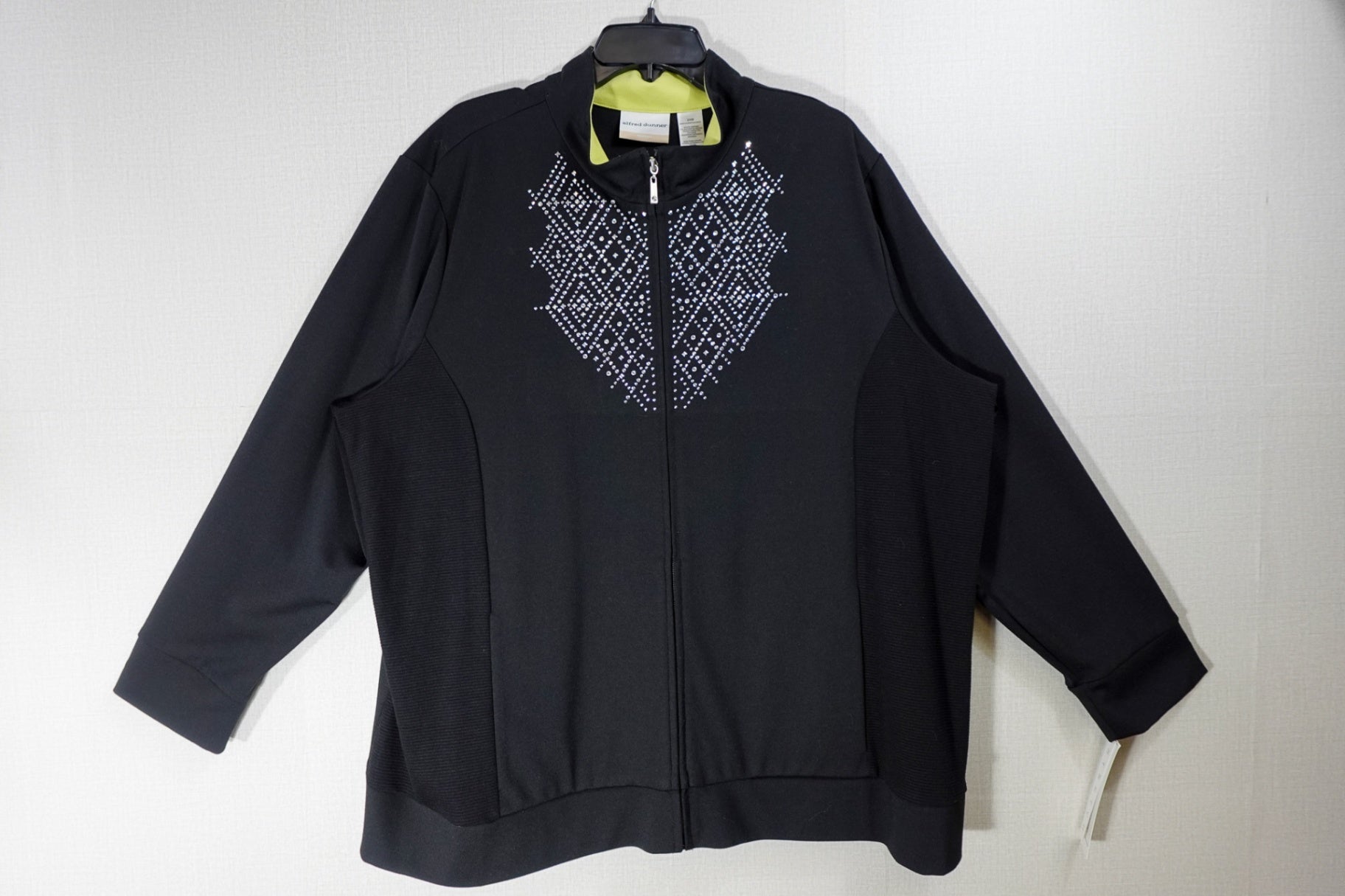 Alfred Dunner, New Sweatshirt, 24W, Polyester, Rayon, Spandex