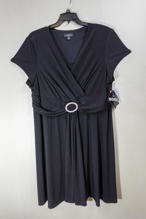 R&M Richards, New Dress, 22W, Polyester, Spandex
