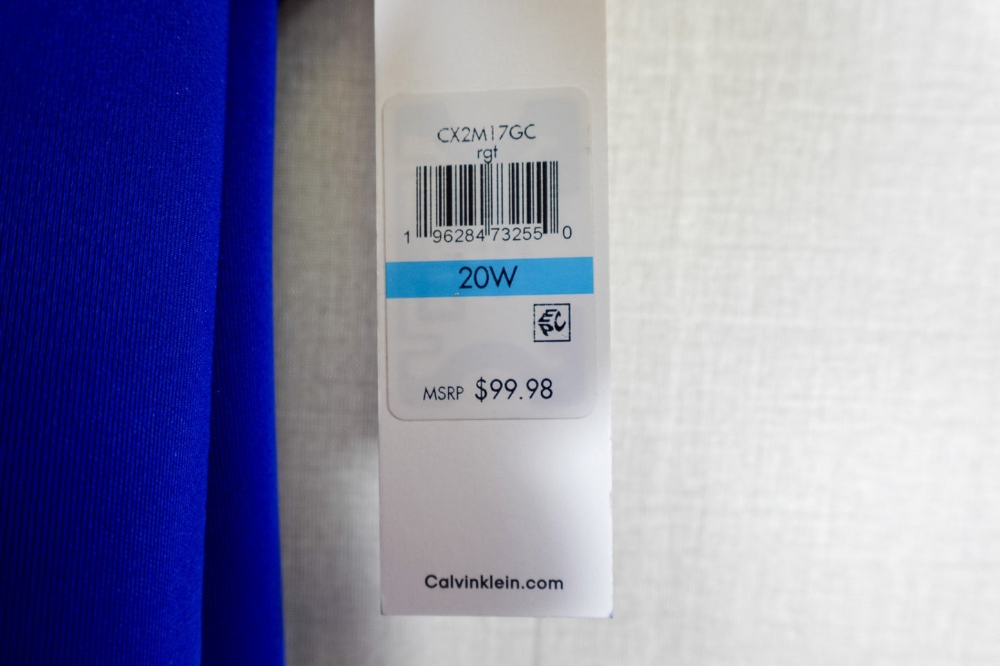 Calvin Klein (TJ Maxx), New Dress, 20W, Polyester