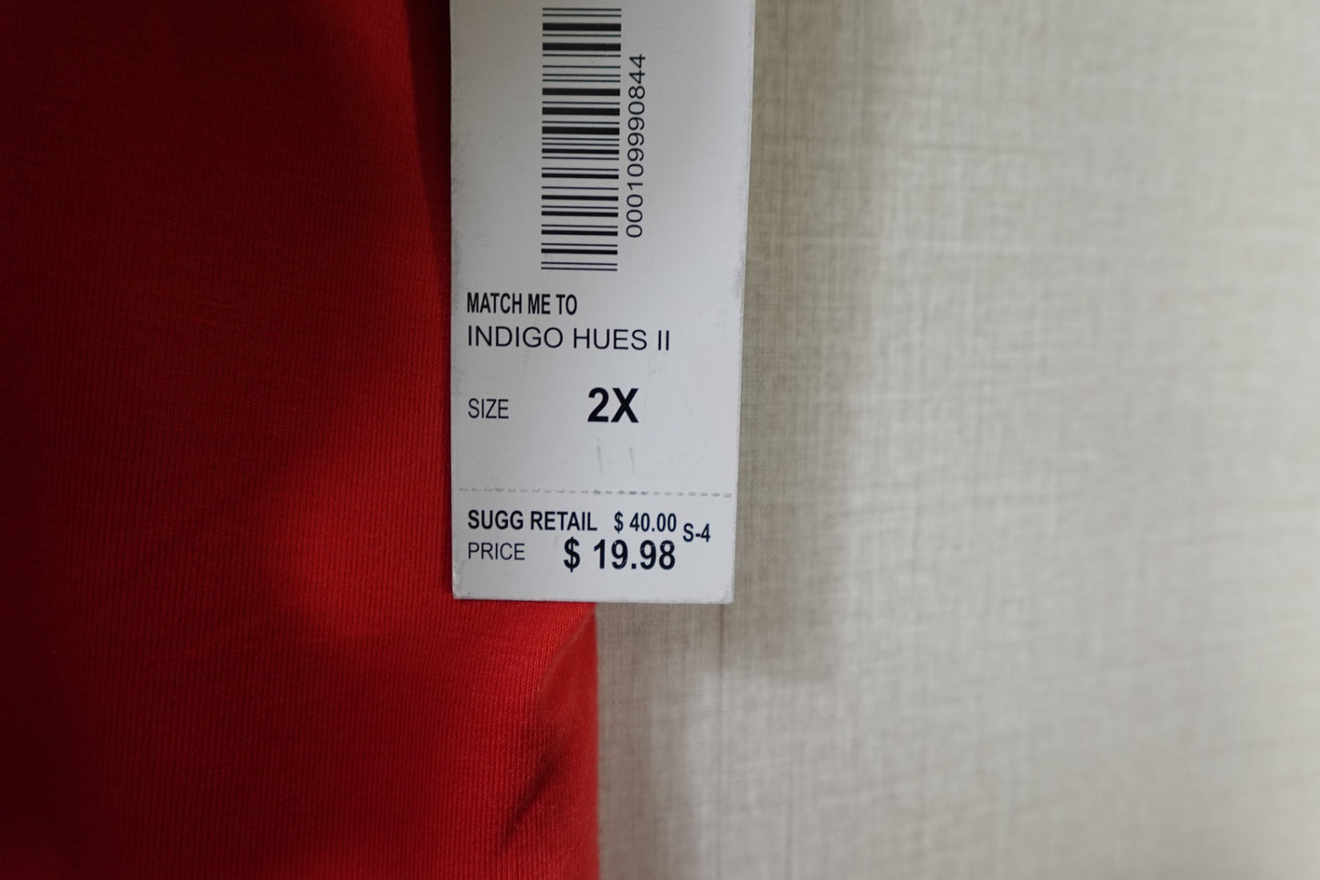 N Touch, Short Sleeved Top, 2X, Polyester, Rayon, Spandex