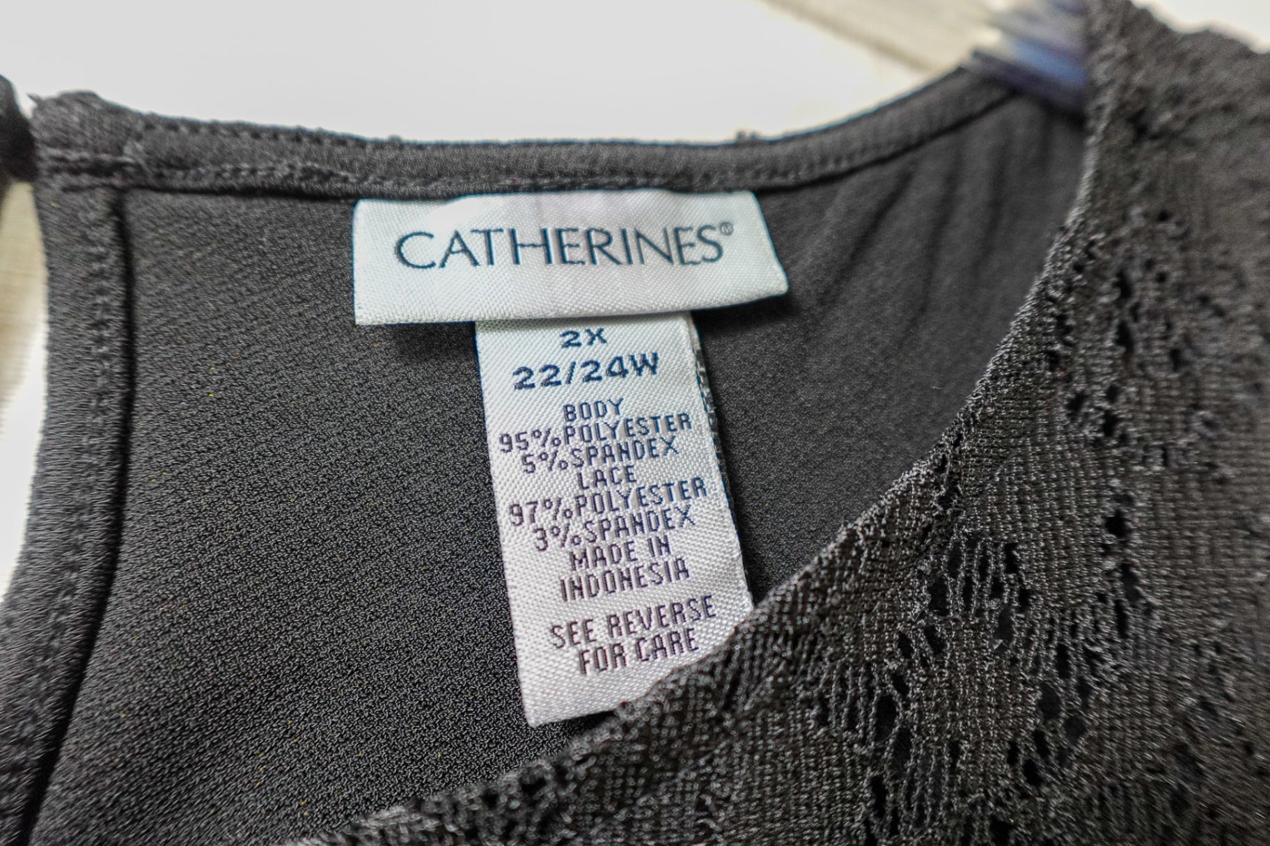 Catherines, New Dress, 22/24W, Polyester, Spandex, Lace