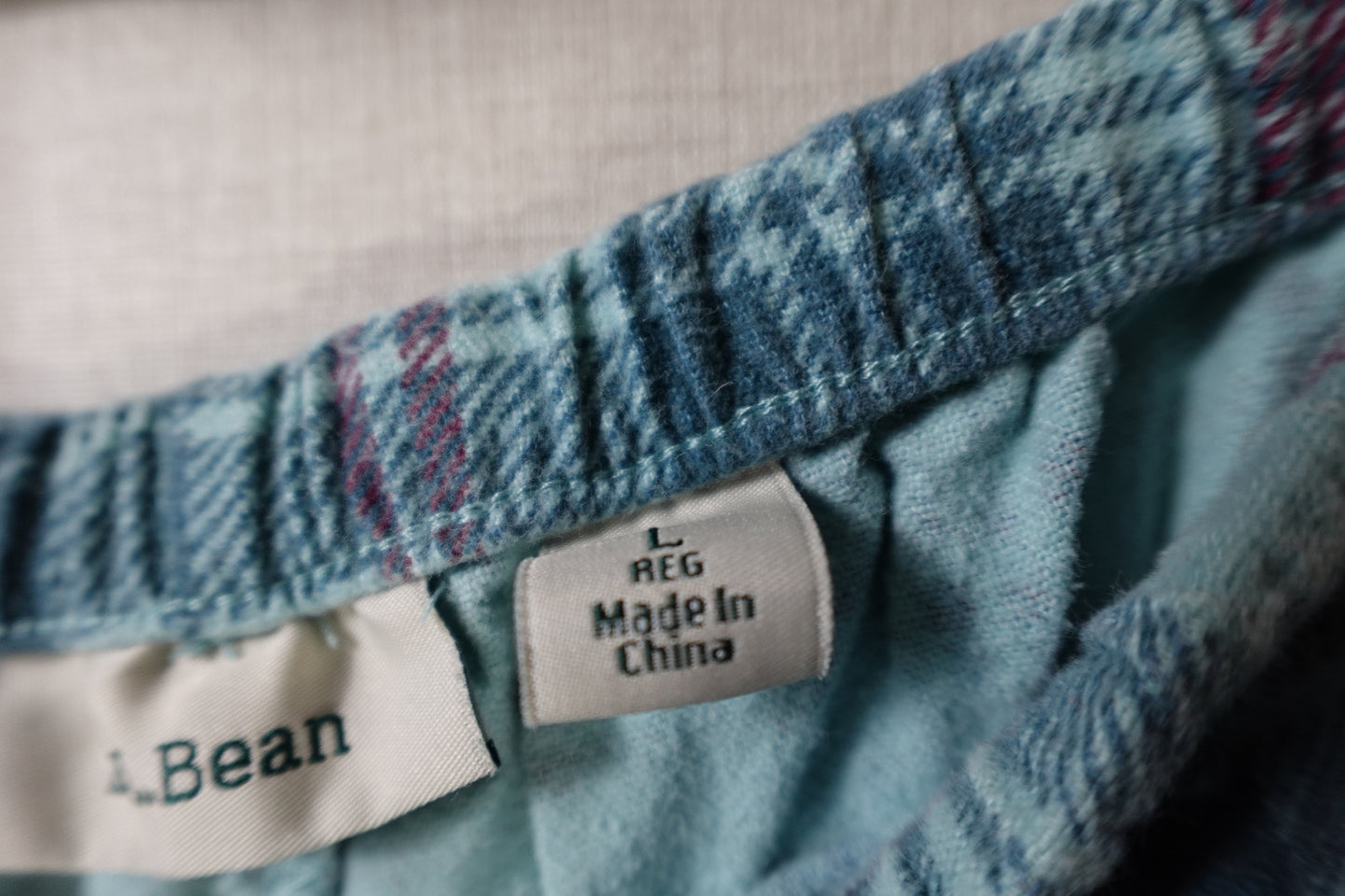 L.L.Bean, Sleep pants, L , Cotton