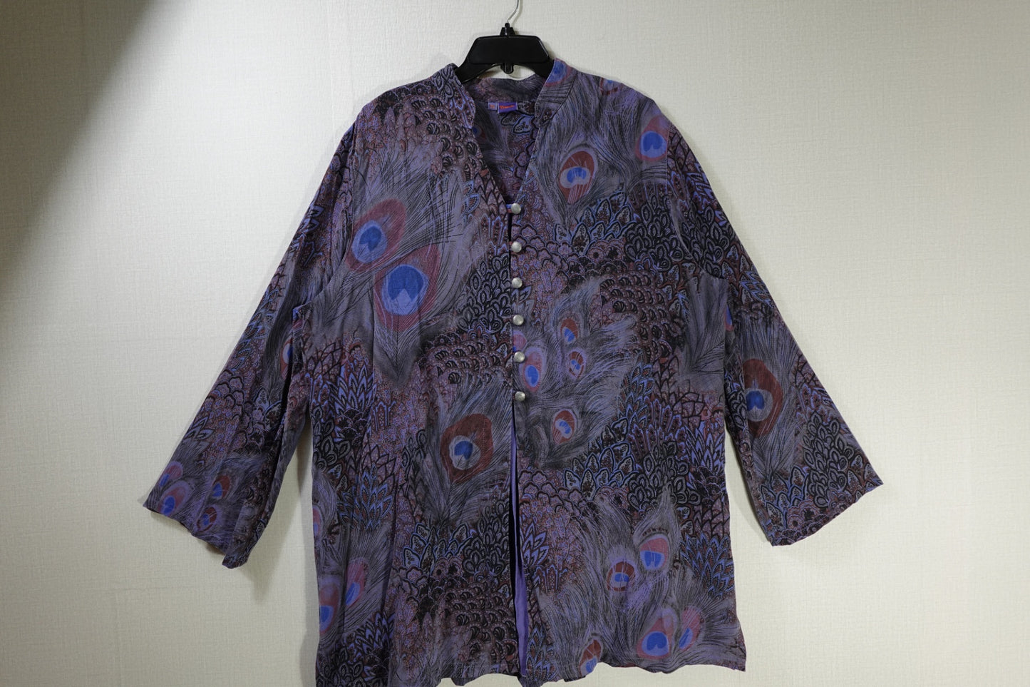 Tianello, Long Sleeves Tunic, XL, Tencel, Rayon