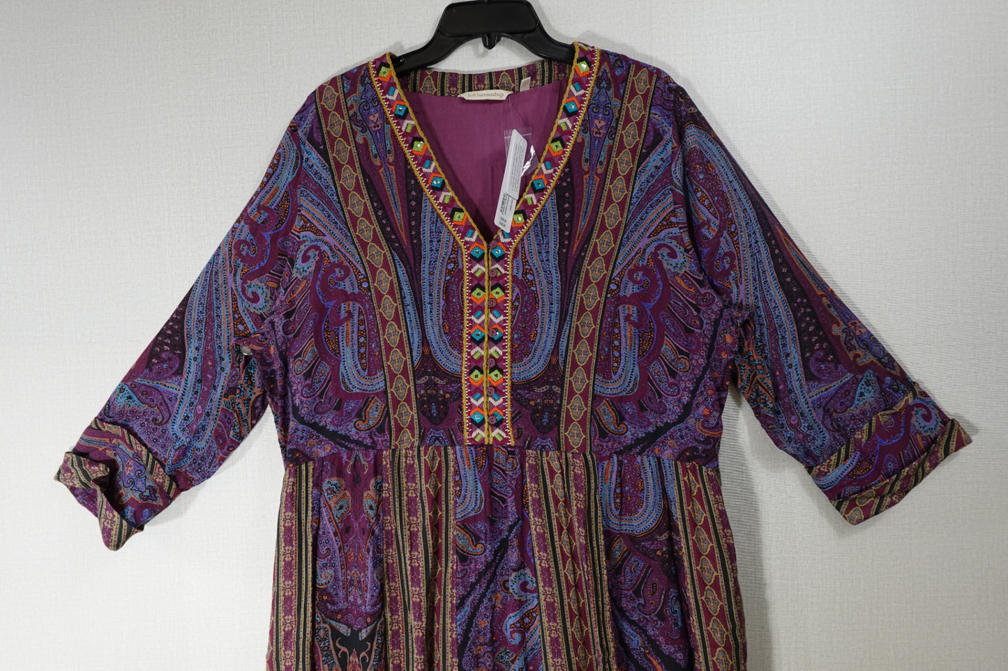 Soft Surroundings, New Dress, 18/20, Rayon, Cotton