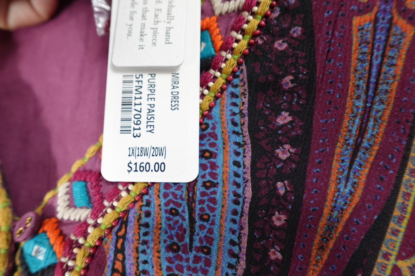 Soft Surroundings, New Dress, 18/20, Rayon, Cotton