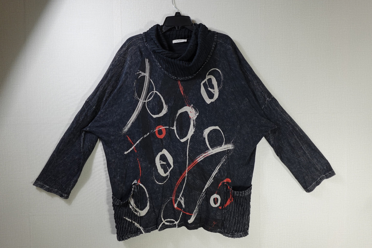 Jess & Jane, Long Sleeves Top, 2X, cotton blend